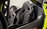 McLaren 600LT Spider 2019 first drive review - seats