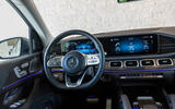 Mercedes-Benz GLS 400D 2019 first drive review - steering wheel