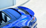 Porsche 911 Turbo S Cabriolet 2020 UK first drive review - rear spoiler