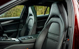 6 Porsche Panamera 4 ehybrid sport turismo 2022 UK review front seats