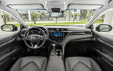 Toyota Camry 2019 European first drive review - cabin