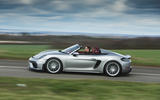 Porsche 718 Spyder - side