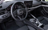 Audi A4 2019 first drive review - steering wheel