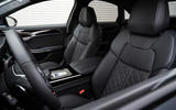 7 Audi A8 TFSIe 2022 first drive review front seats
