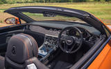Bentley Continental GT Convertible V8 2020 UK first drive review - cabin