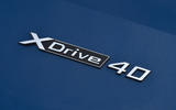 7 BMW iX xDrive40 2021 UK first drive review rear badge