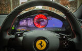 Ferrari Roma 2021 UK first drive review - instruments