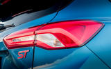Ford Focus ST 2019 first drive review - rear lights