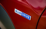Hyundai Kona EV prototype drive 2018 Blue drive badge