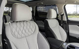 7 Hyundai Santa fe 2021 UK first drive review front seats