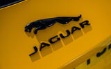 Jaguar F-Type Coupé 2020 first drive review - rear badge
