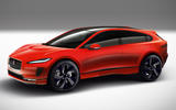 Jaguar J-Pace render 2021 - static front