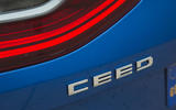 Kia Ceed 2018 long-term review - boot badge