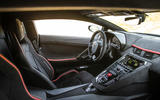 7 Lamborghini Aventador Ultimae 2022 first drive cabin