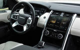 7 Land Rover Discovery D300 2021 UK first drive review dashboard