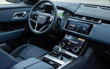7 Land Rover Range Rover Velar PHEV 2021 UK first drive review dashboard