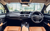 7 Lexus UX300e 2021 UK first drive review dashboard