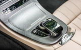 Mercedes-Benz E-Class e450 Cabriolet 2020 UK first drive review - centre console