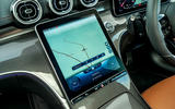 7 Mercedes C300d 2021 UK first drive review infotainment