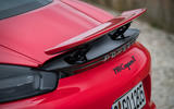 Porsche Cayman T 2019 first drive review - spoiler