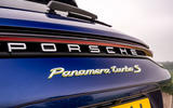 7 Porsche Panamera Turbo S E Hybrid ST 2021 UK FD rear badge