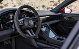 7 Porsche Taycan GTS Sport Turismo 2021 first drive review dashboard