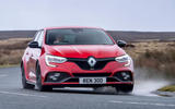 7 Renault Megane RS 300 EDC 2021 UK first drive review cornering front