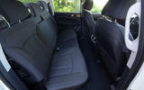 Ssangyong Musso EX 2019 UK first drive review - rear seats