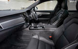 Volvo V90 Recharge T6 2020 UK first drive review - cabin