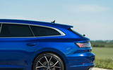 7 VW arteon R Shooting Brake 2021 UK FD rear end