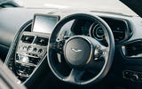 71 Ferrari Roma triple test 2021 aston steering wheel