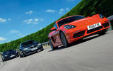 Porsche 718 Cayman S vs BMW M2 vs Jaguar F-Type: battle of the luxury sports cars