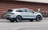 72 Enyaq vs Ioniq 5 2021 Skoda tracking side