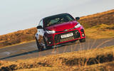 77 Autocar future classics final five 2022 Yaris cornering front
