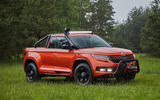 Skoda Mountiaq concept first drive review - static front