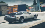 Driving a battery powered DeLorean - driving rear