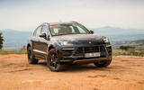 Porsche Macan prototype 2018 static front