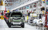 Land Rover Defender production