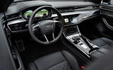 8 Audi A8 TFSIe 2022 first drive review dashboard