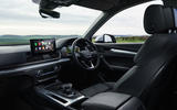 Audi Q5 40 TDI Sport 2020 UK first drive review - cabin