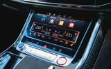Audi RS Q8 2020 UK first drive review - climate controls