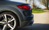 Audi TT Roadster 2019 UK first drive review - rear end