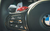 8 BMW M3 xDrive 2021 UK first drive review paddles