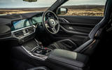 8 BMW M4 2021 UK first drive review dashboard