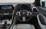 BMW M8 Competition Coupe 2020 UK first drive review - dashboard