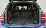 BMW X3 xDrive30e 2020 UK first drive review - boot