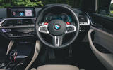 BMW X3 M Competition 2019 UK first drive review - dashboard