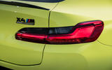 8 BMW X4 M Compeption 2021 first drive review rear lights