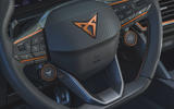 8 Cupra Leon 2021 UK FD steering wheel