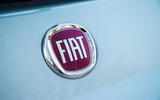Fiat 500 Hybrid 2020 first drive review - rear badge